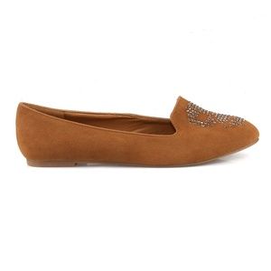 Nature Breeze Shoes - Debbie-01 Skull Ballet Flat Nature Breeze Shoes - Debbie-01 Skull Ballet Flat